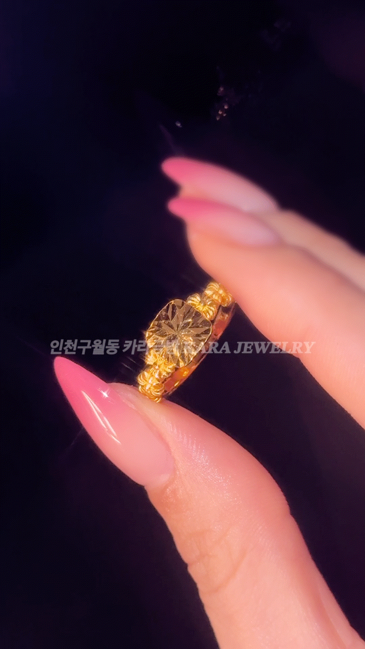 여성 순금 1돈 반지 2종, 예쁜 신상 금반지! 인천구월동금은방거리 최고가보상매입·리셋팅전....
