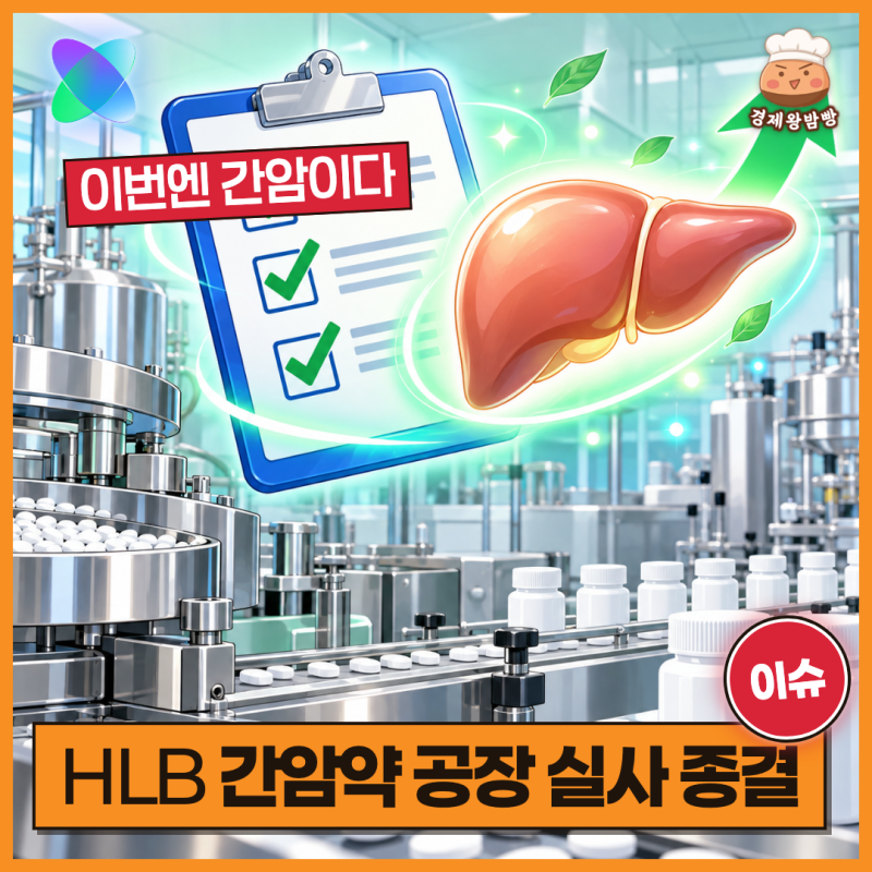 "이번엔 간암이다" HLB 주가 또 급등, FDA 공장 실사가 끝났다는데