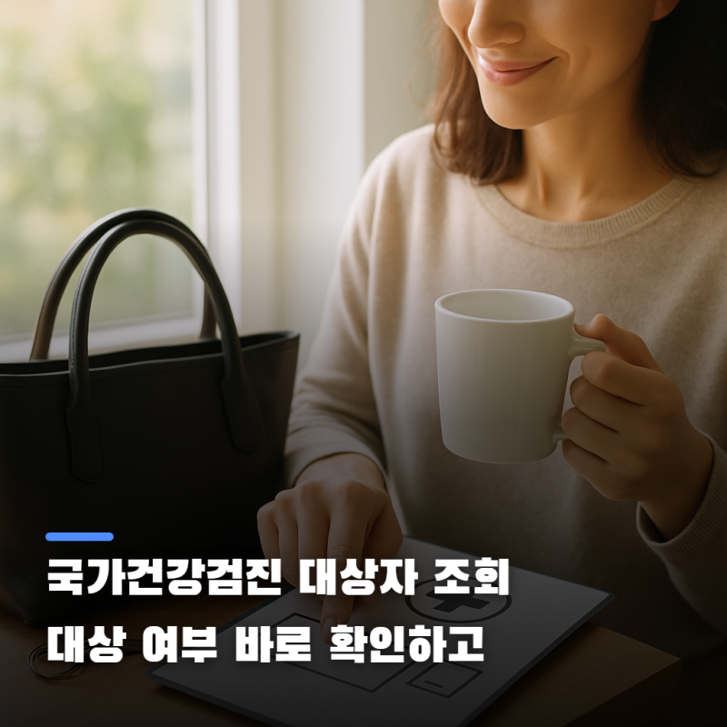 국가건강검진 대상자 조회｜대상 여부 바로 확인하고 예약하기