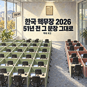 한국 핵무장 찬성 반대 모두 미국만 본다?
