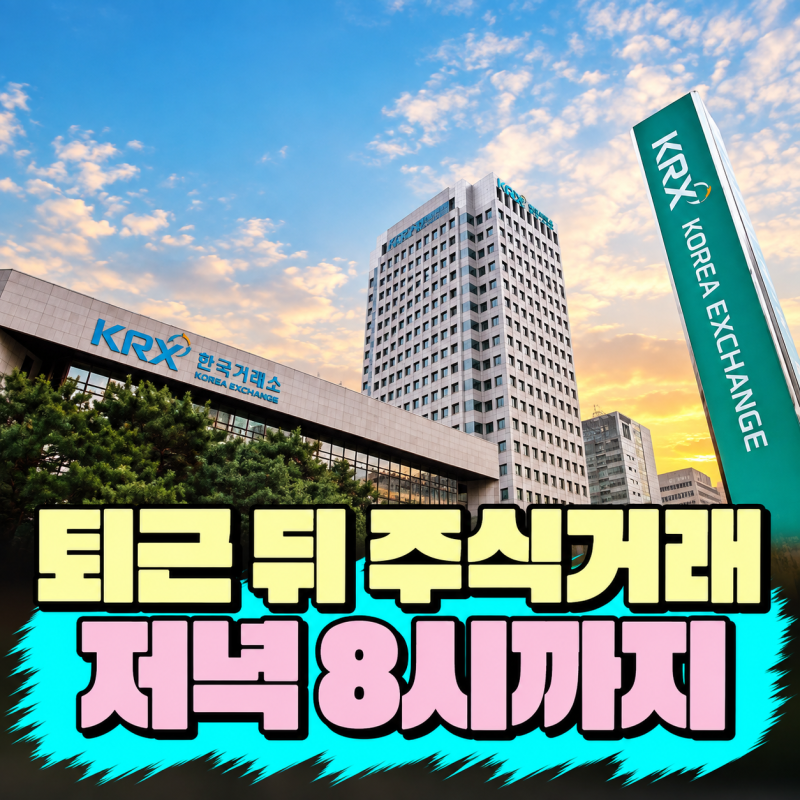 주식 시간외 거래 '6시까지라던 정보가 틀린 이유', 9월 14일 달라졌다는데
