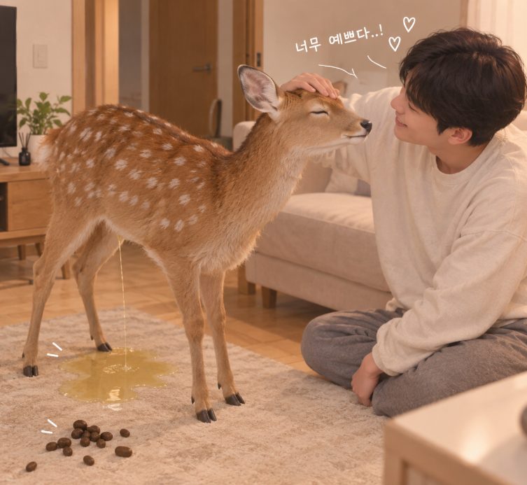 태몽 꿈 풀이 : 사슴 금반지 양