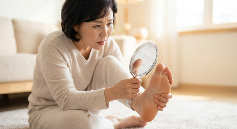“발에 난 작은 상처가 몇 주째 안 낫는다면”… 당뇨발 초기 신호와 매일 하는 발 관리 5단....
