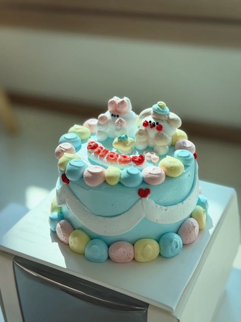 일산케이크 기념일 생일 레터링케이크 추천, 해피베어데이 롯데백화점 일산점