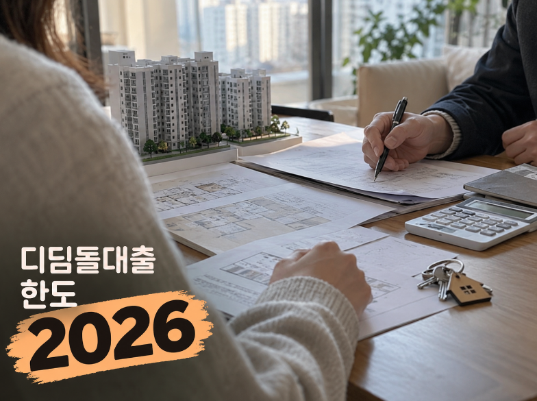 디딤돌대출 한도 2026, 내 조건이면 얼마까지? (일반·생애최초·신혼)