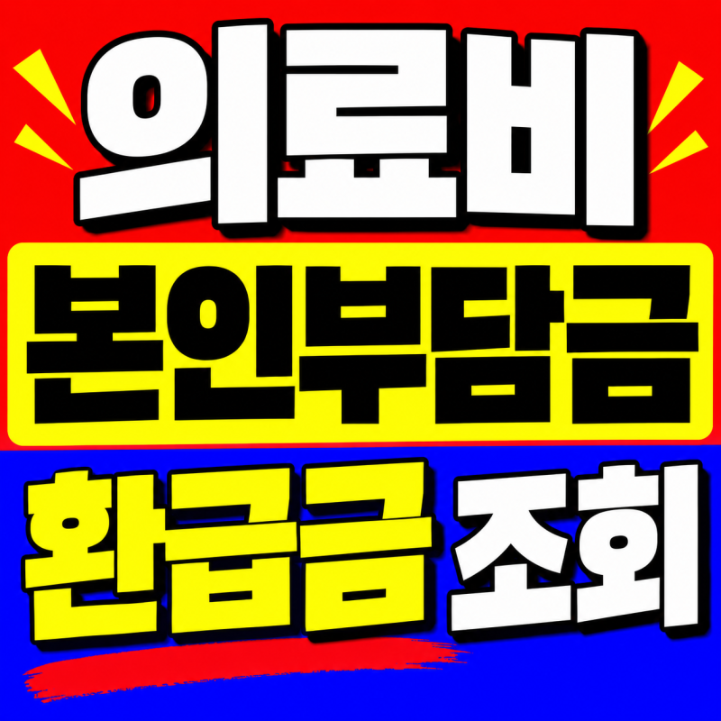 의료비 본인부담금 환급금 조회, 나는 해당될까? 얼마나 받을까? (+2026년 최신)