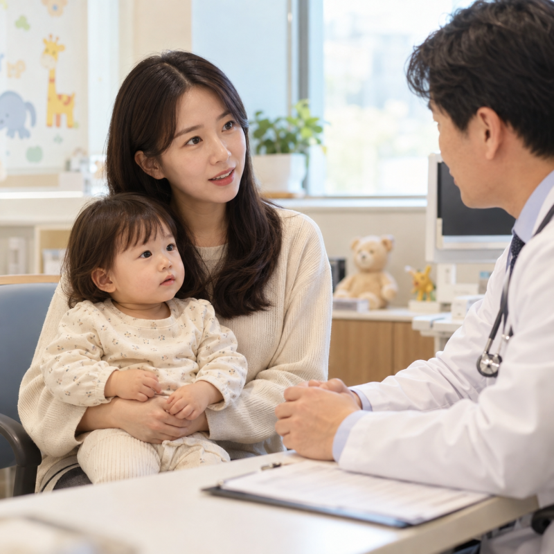 아기 감기 병원 언제 가야 할까? 콧물·기침·열 증상별 체크