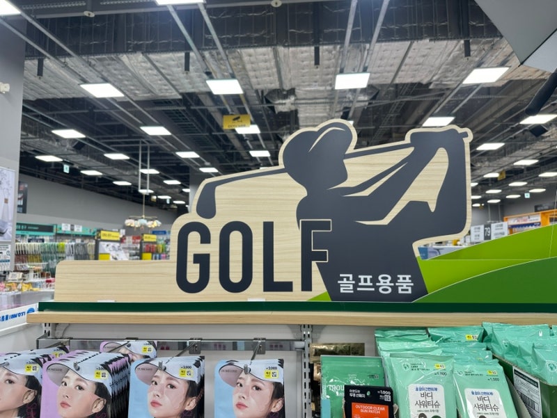 골린이를 위한 가성비 다이소 골프용품 총정리 (골프티, 로스트볼, 장갑 등)