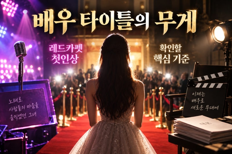 김다현 배우 타이틀 부담감, 무엇을 확인해야 하나