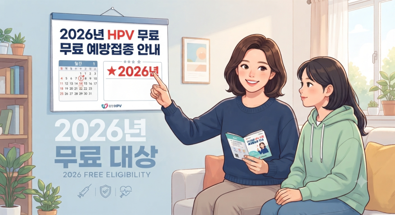 간호사가 알려주는 HPV(가다실)예방접종 무료 대상, 올해가 가기 전에 꼭 챙기세요! (2026년 기....