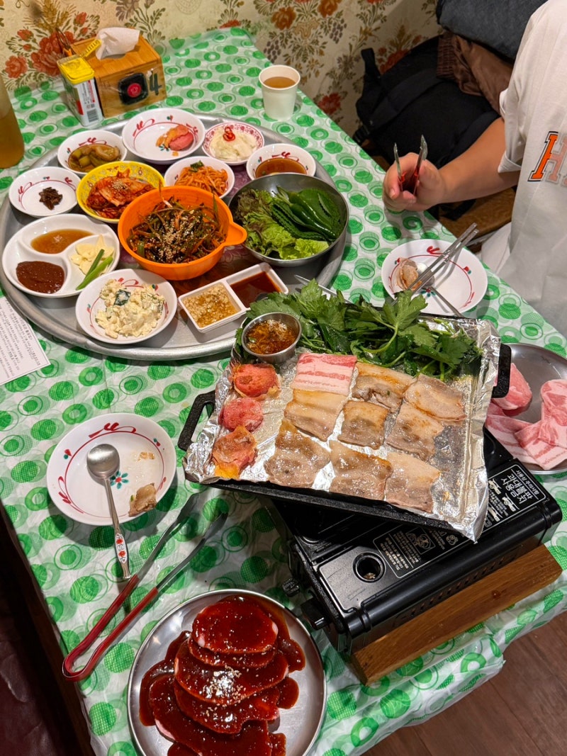 서울역 삼겹살 맛집 회식 장소 추천 국민회관 만리단길 고기집