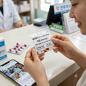 "약봉투 하나에 다 적혀 있네?" 한국 약국 방문한 외국인들이 감탄한 진짜 이유