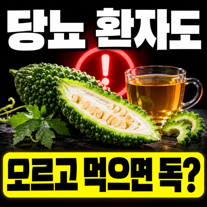 "당뇨 환자도 모르고 먹으면 독?" 여주효능 5가지 여주차효능 말린여주효능 먹는법