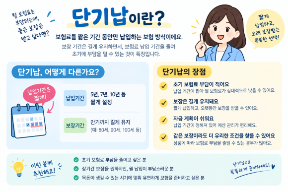 단기납 종신보험 목돈 마련, 정말 괜찮을까? 가입 전 꼭 확인하세요