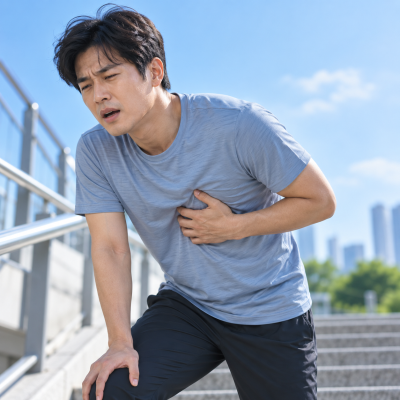 왼쪽 가슴 아래 통증, 심장 때문인지 확인해야 하는 경우