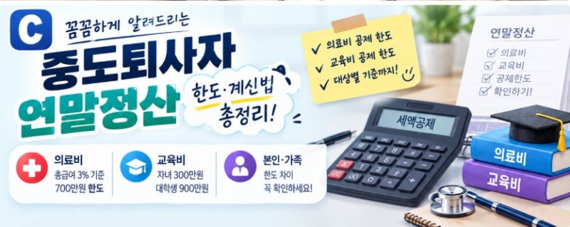 중도퇴사자 연말정산 방법 총정리｜퇴사 후 재취업·5월 종합소득세 신고