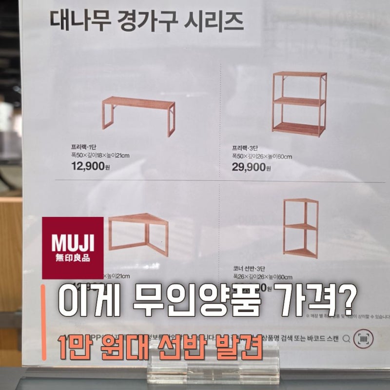 무인양품 가구는 비싸다고요? 12,900원부터 시작하는 수납템 4가지