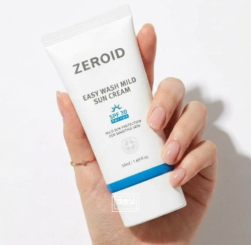 환절기 순한 선크림 찾는다면? 제로이드 이지워시 마일드 선크림 50ml 성분·사용감 총정리