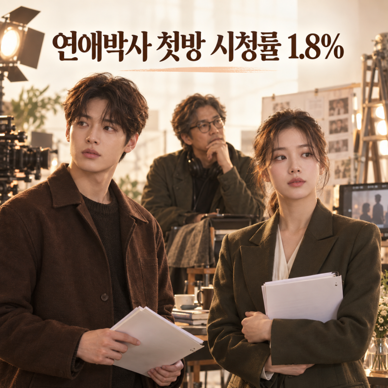 연애박사 1회 시청률 1.8%, 김소현·추영우 첫방 어땠나