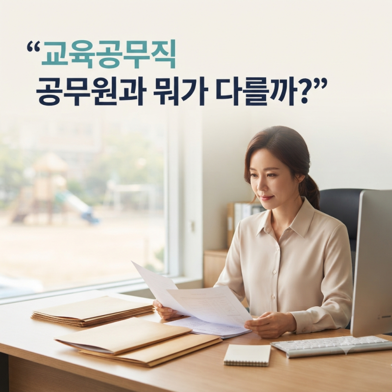 교육공무직이란? 공무원과 다른 점, 학교에서 무슨 일을 할까?