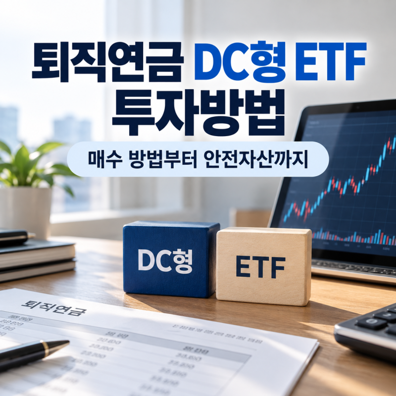 퇴직연금 DC형 ETF 투자방법｜매수 방법부터 안전자산까지