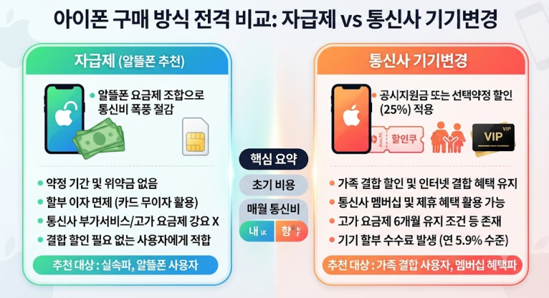 아이폰 싸게 사는 법 총정리 | 자급제 vs 통신사 성지, 쿠팡 할인 비교