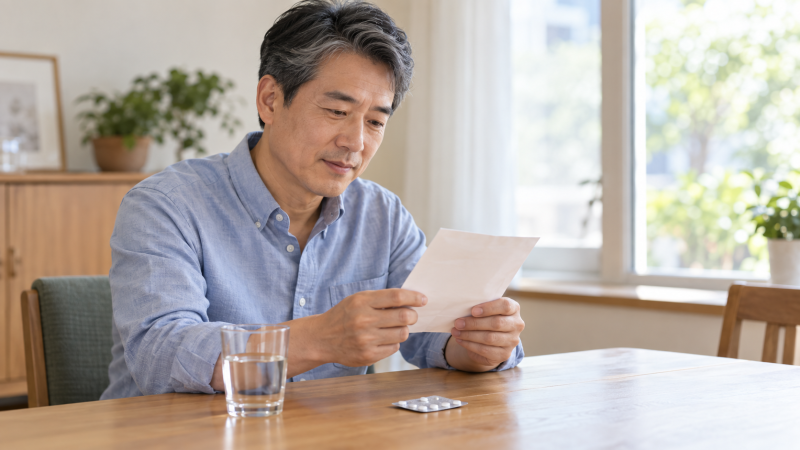 50대 위내시경 조직검사 후 헬리코박터균 제균 치료와 약 복용 주의사항