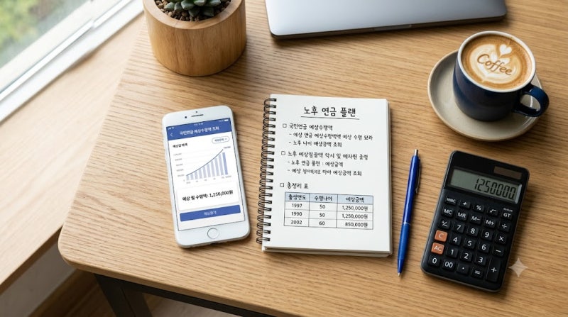 국민연금 수령나이 및 예상수령액 조회 총정리 표 계산기 연금 늘리는 꿀팁