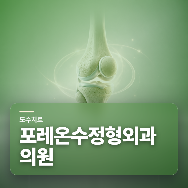 강동구정형외과 도수치료, 원리부터 관리까지 한눈에