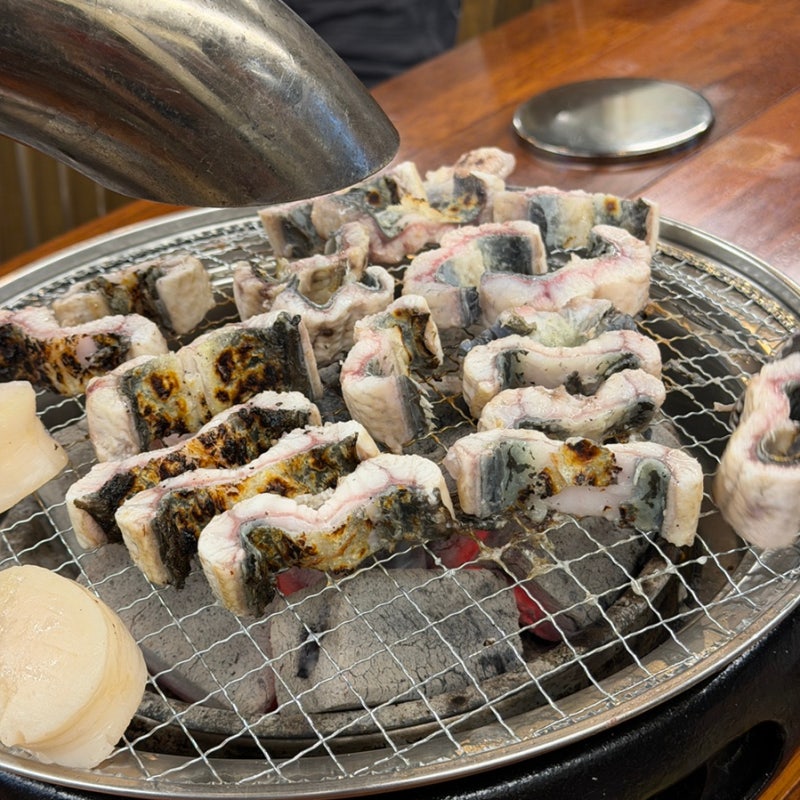 부산 명지 금성숯불민물장어, 장어부터 소고기, 새우까지 무한리필!