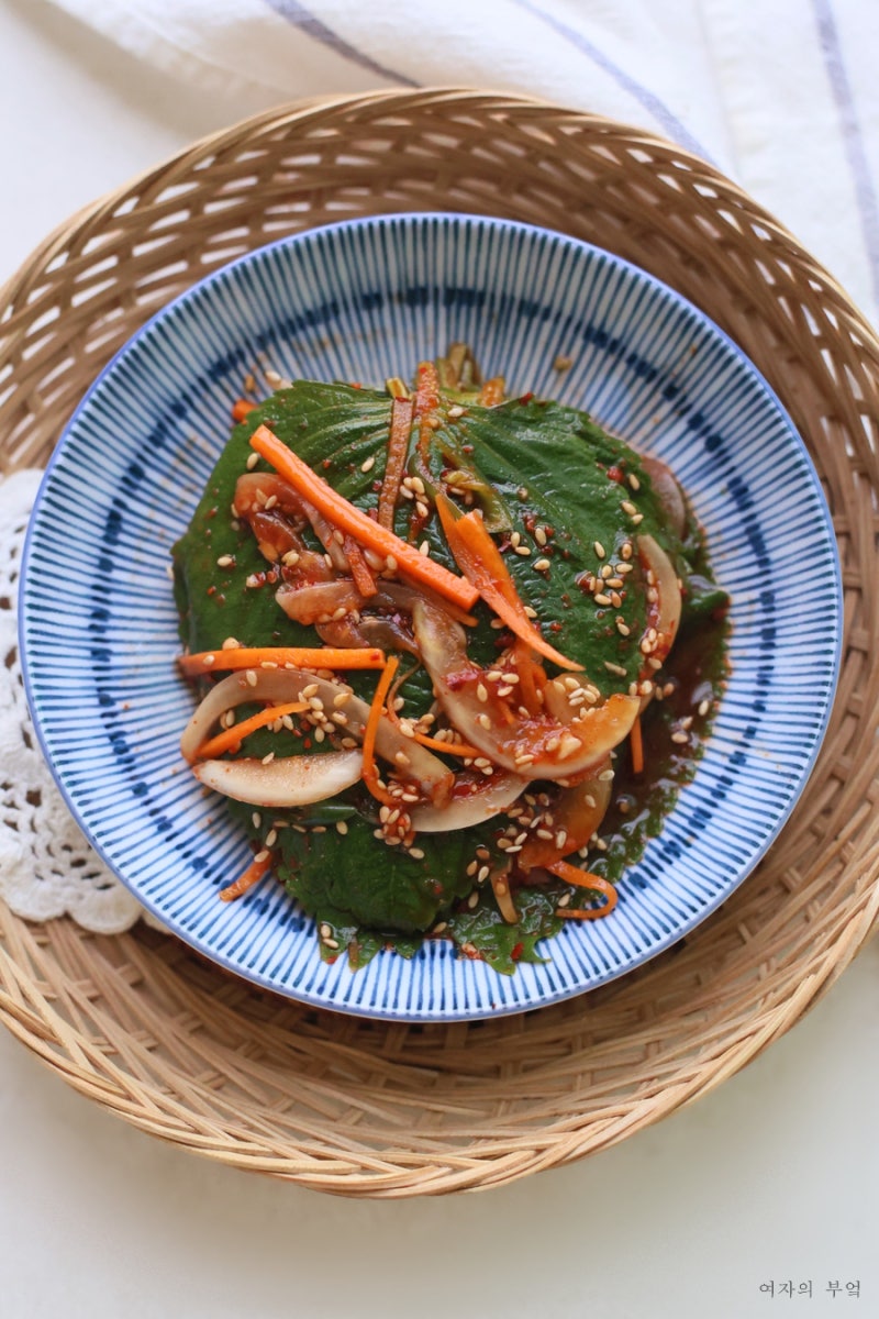 깻잎 양념장 깻잎김치 황금레시피 양념