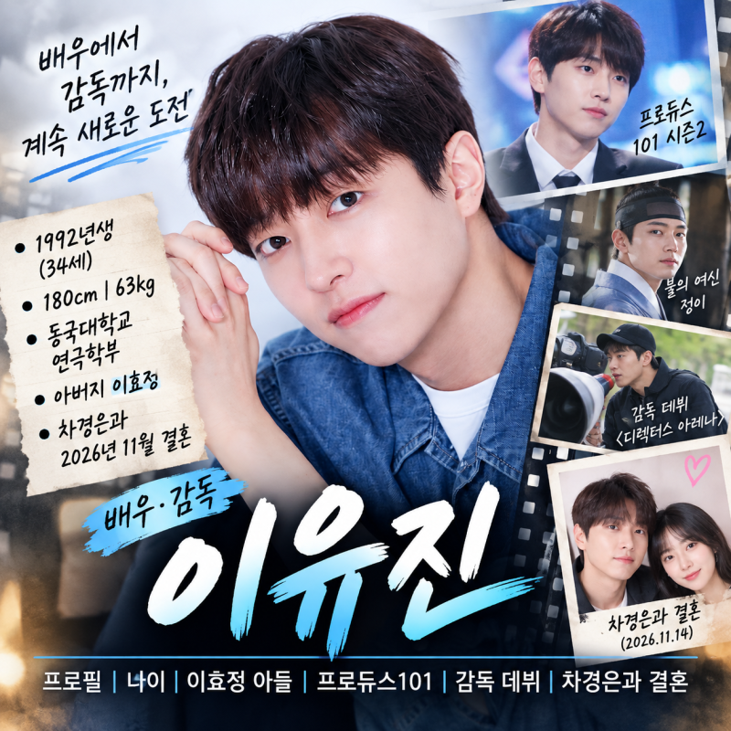 배우 이유진 프로필 | 1992년생·동국대·프로듀스101·아버지 이효정