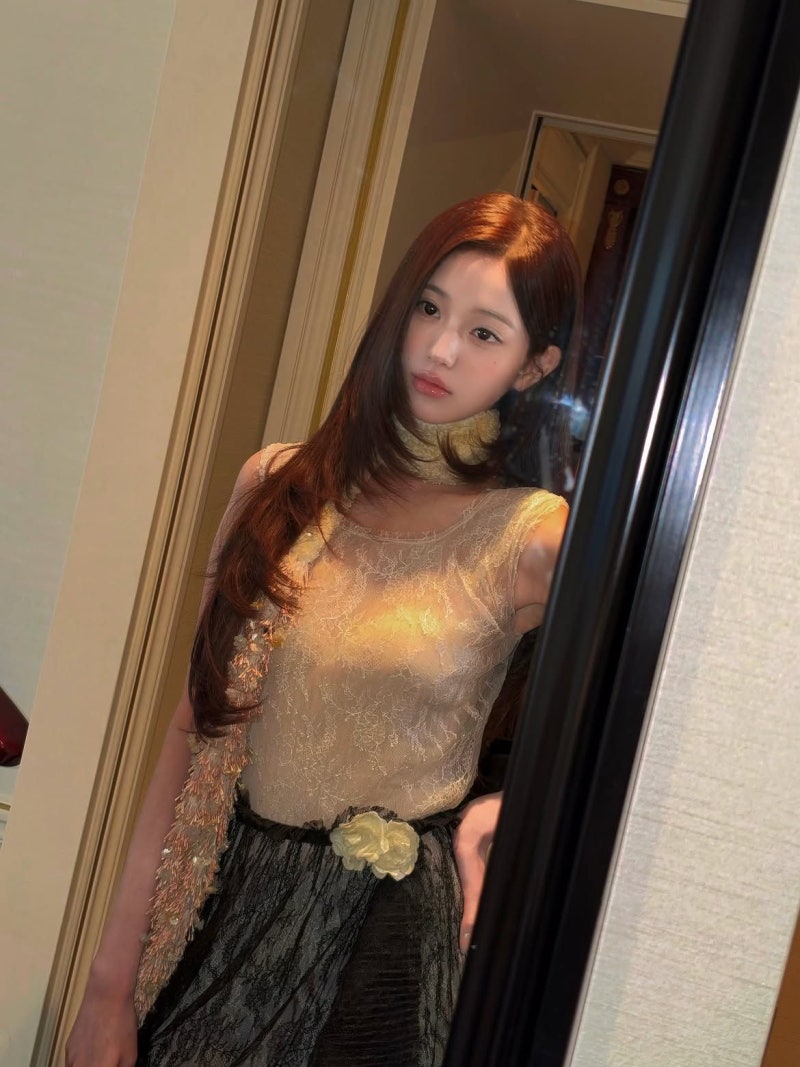 디올 차별하노.. 지수랑 다른 대우 받은 장원영 긴머리 레이어드컷(=머쉬룸컷)