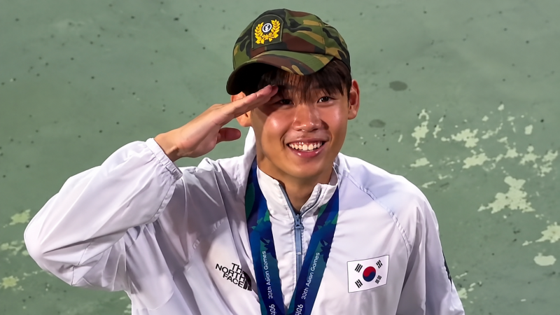 병역 면제 혜택까지 흔들었다…박승수 금메달 뒤 ‘전역모’ 행동