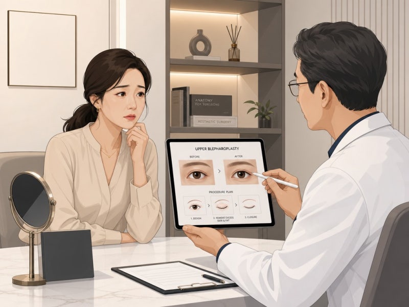 인천안검하수 눈꺼풀이 처져 보이면 모두 수술이 필요한 걸까요?
