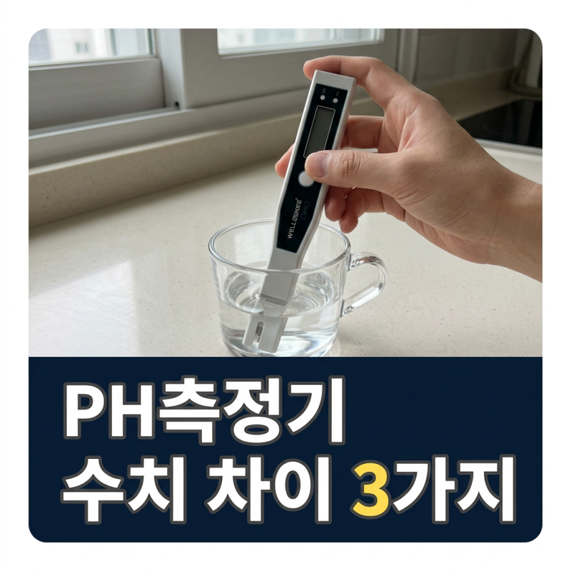 PH측정기 수치가 다른 이유 3가지, pH미터 산도 교정 방법