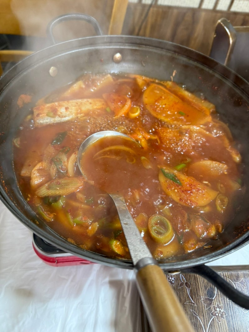 목포 갈치조림맛집 용해동 사계절 계절음식점 그린하우스 오이바게트까지 솔직후기
