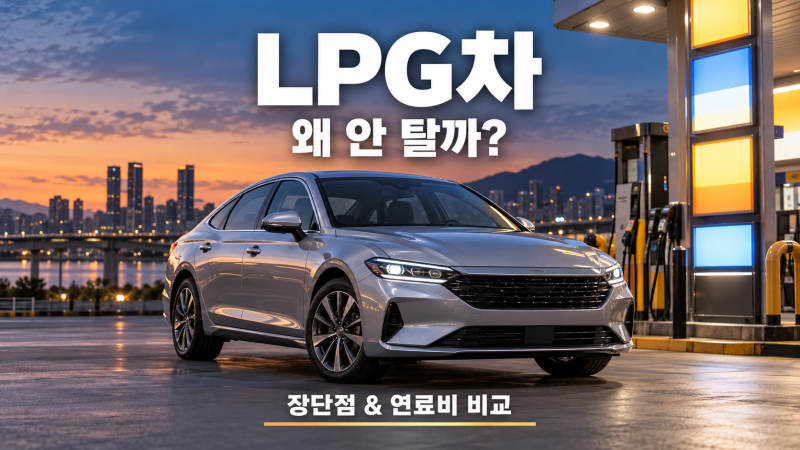 "기름값 싸다는데 왜 안 탈까?" LPG 자동차의 숨겨진 반전과 뜻밖의 계산법