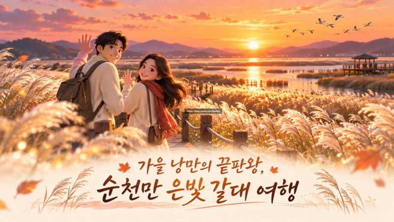 2026 순천만습지 갈대축제 공식 일정 및 스카이큐브 순천만국가정원 명당 코스