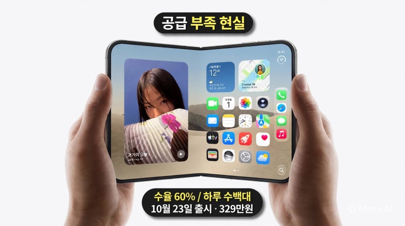 아이폰 듀오 물량부족 심각? 삼성디스플레이 공급해도 하루 수백대밖에 못 만드는 진짜 이유