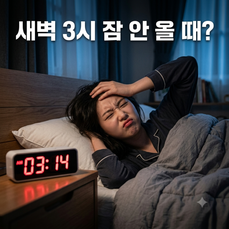 (잡학) 새벽 3시에 잠 안 올 때 눈 감고 버티면 일어나는 기괴한 일! 뇌과학이 밝혀낸 충격