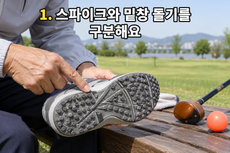 파크골프 신발, 스파이크·스파이크리스·운동화는 무엇이 다를까?