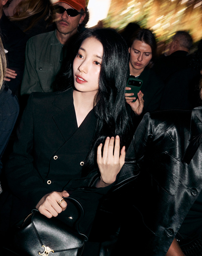셀린느(CELINE) Été 2027 쇼, 수지 TWS(투어스) 셀럽 파리 패션위크 스타일링