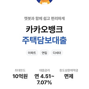카카오뱅크 주택담보대출 오픈런 후기