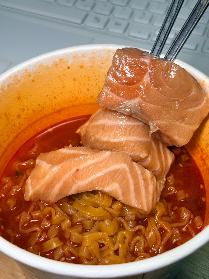 마늘 불닭볶음탕면 칼로리