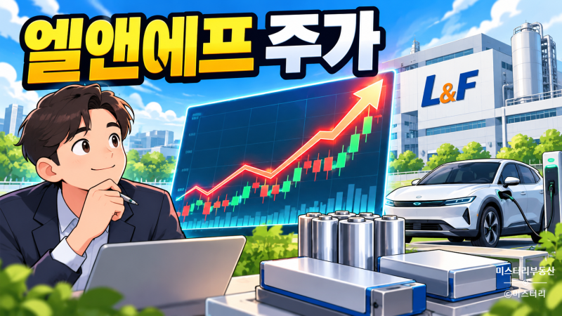 엘앤에프 주가 전망, 다시 오를까? 목표가와 반등 조건 정리