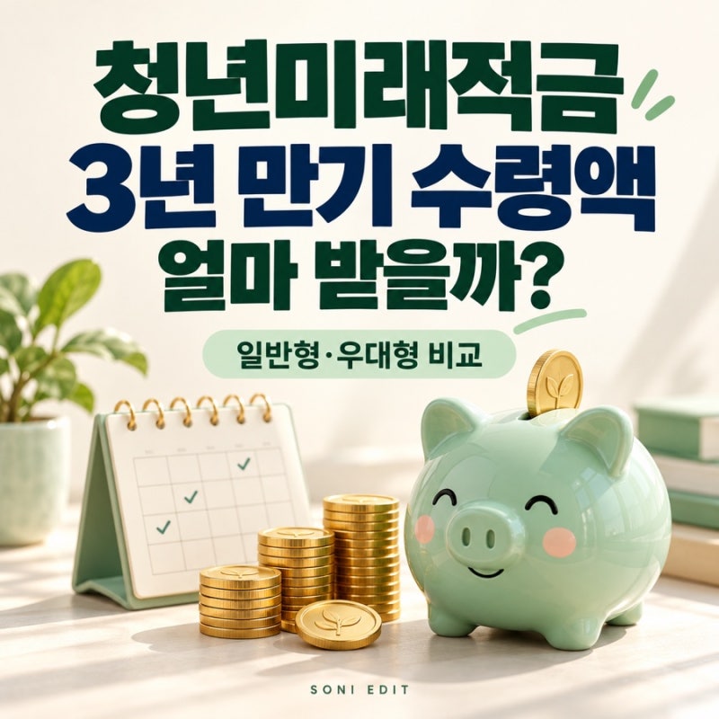청년미래적금 3년 만기 수령액, 계산기마다 다른 이유와 일반형·우대형 비교