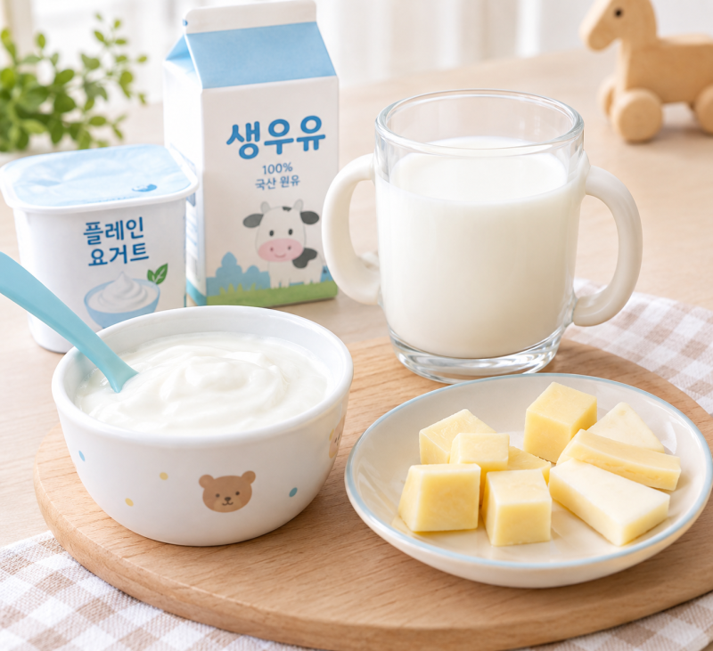 돌아기 우유 안 먹을 때｜12개월 생우유 거부, 요거트·치즈로 괜찮을까?