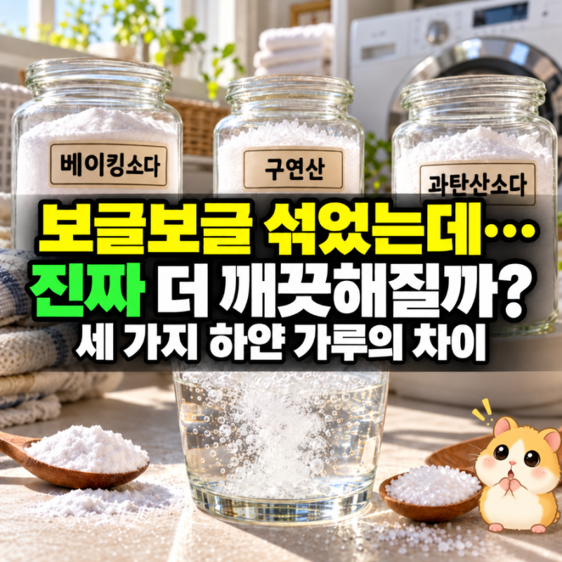 베이킹소다와 구연산, 섞으면 더 강력하다? 과탄산소다·베이킹소다·구연산 차이와 사용법 ....