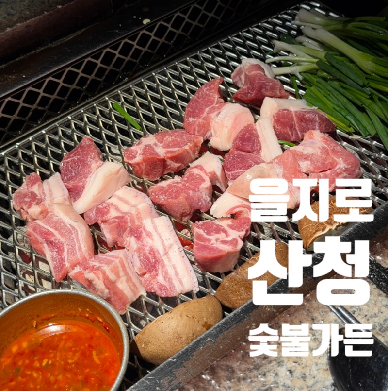 을지로 임산부 프리패스 맛집 산청숯불가든 2호점 | 캐치테이블 예약부터 대기 순서 조정까....